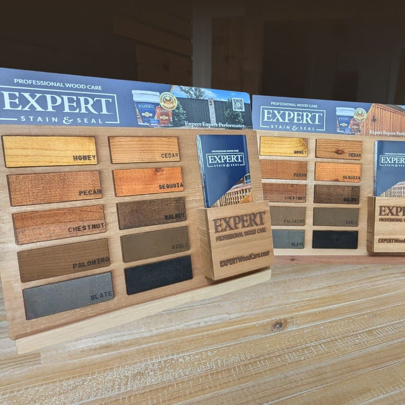 EXPERT Stain & Seal Desk Display