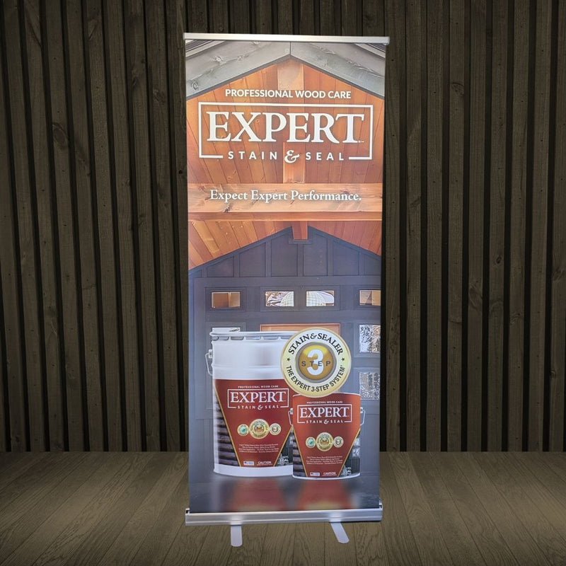 EXPERT Professional Wood Care Pop-Up Banners