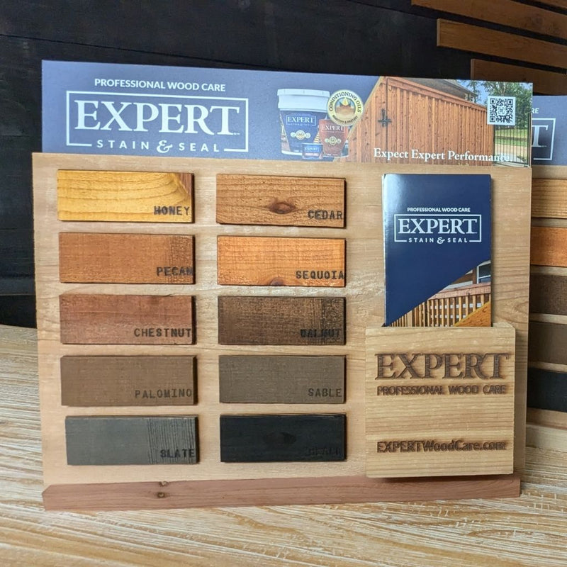 EXPERT Stain & Seal Desk Display