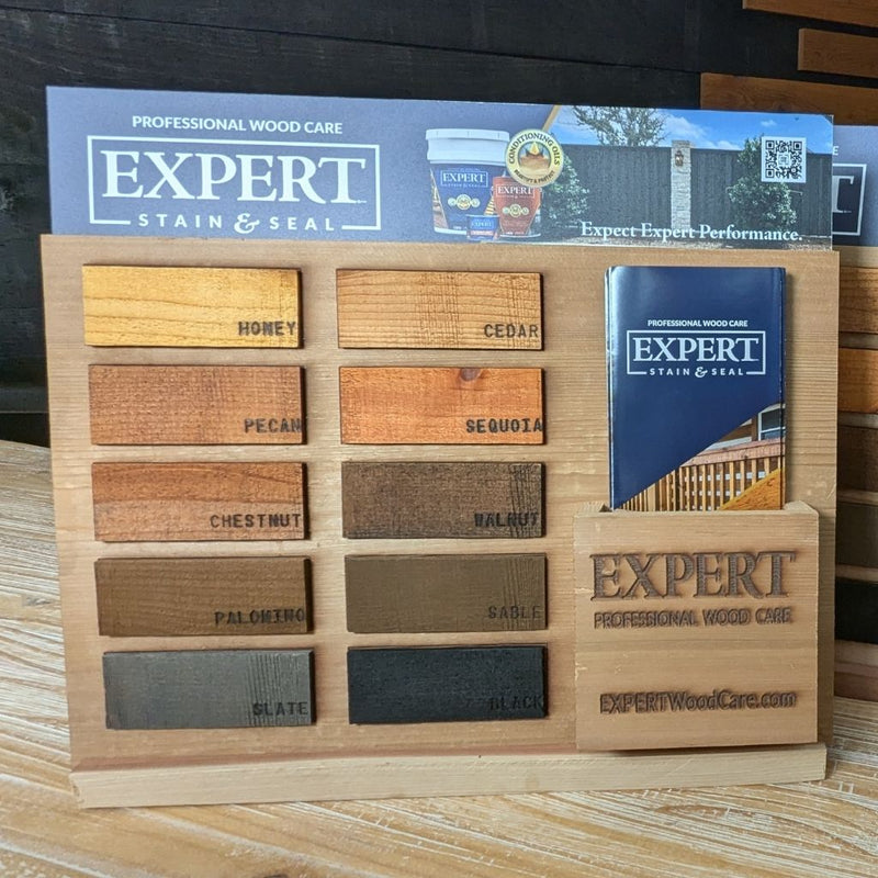 EXPERT Stain & Seal Desk Display