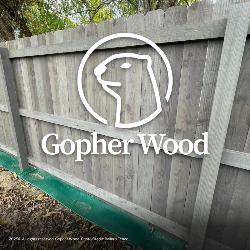 Pre-Stained Cedar Dog Ear Fence Pickets 5/8" x 5.5" x 6' - Kiln Dried Six-Sided Chestnut Finish