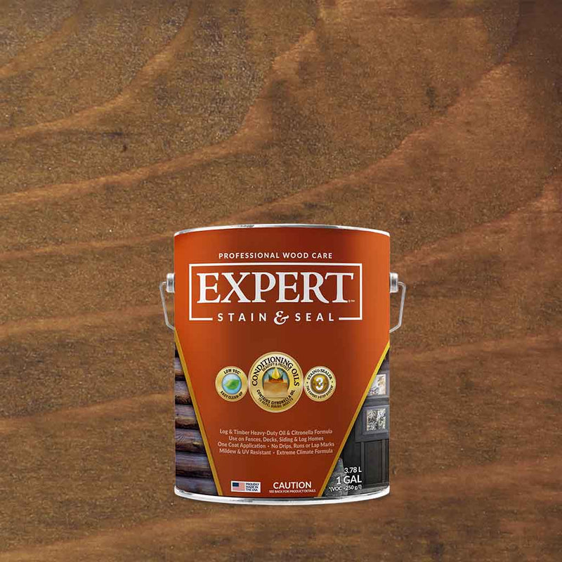 EXPERT Stain & Seal | Semi-Transparent Log & Timber Oil - Stain & Seal Experts Store