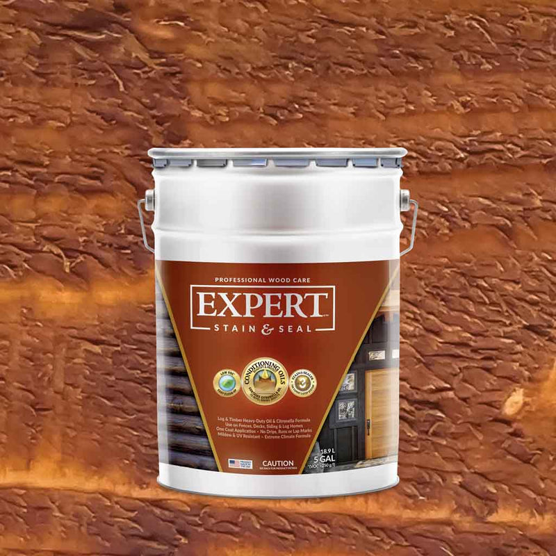 EXPERT Stain & Seal | Semi-Transparent Log & Timber Oil - Stain & Seal Experts Store