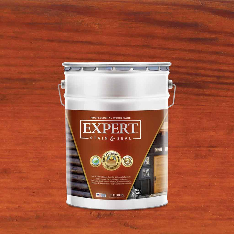 EXPERT Stain & Seal | Semi-Transparent Log & Timber Oil - Stain & Seal Experts Store