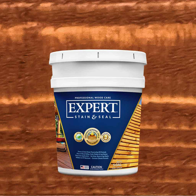 EXPERT Stain & Seal | Semi-Solid Wood Stain & Sealer - Stain & Seal Experts Store