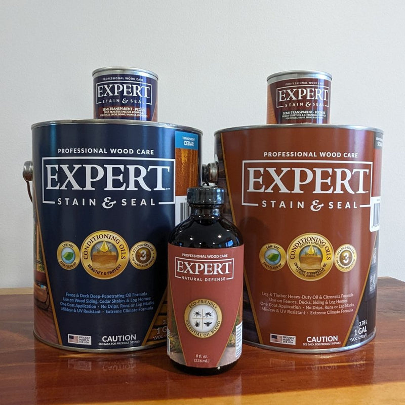 EXPERT Natural Defense: Essential Oil Blend Stain & Paint Additive - Stain & Seal Experts Store