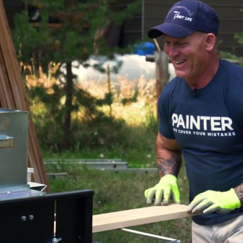 Stain Machine Professional Paint & Stain Machine | German Engineered | 6-Side Lumber ...