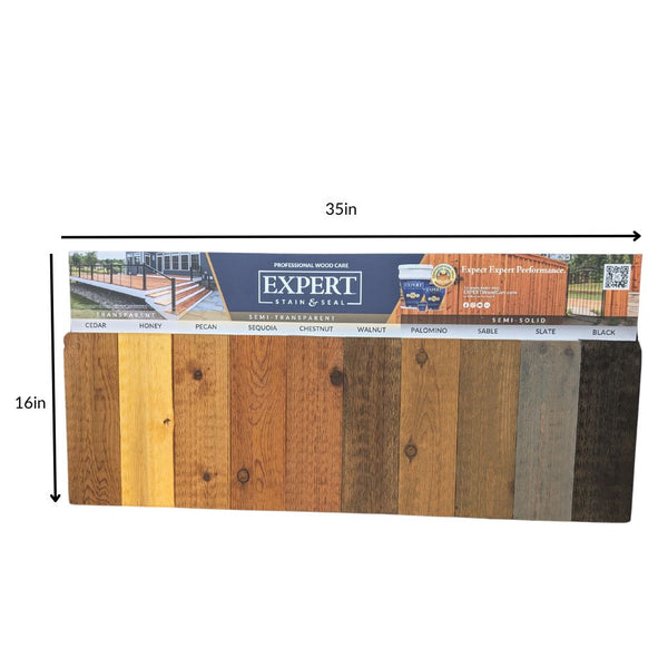 EXPERT Stain & Seal Wall Display