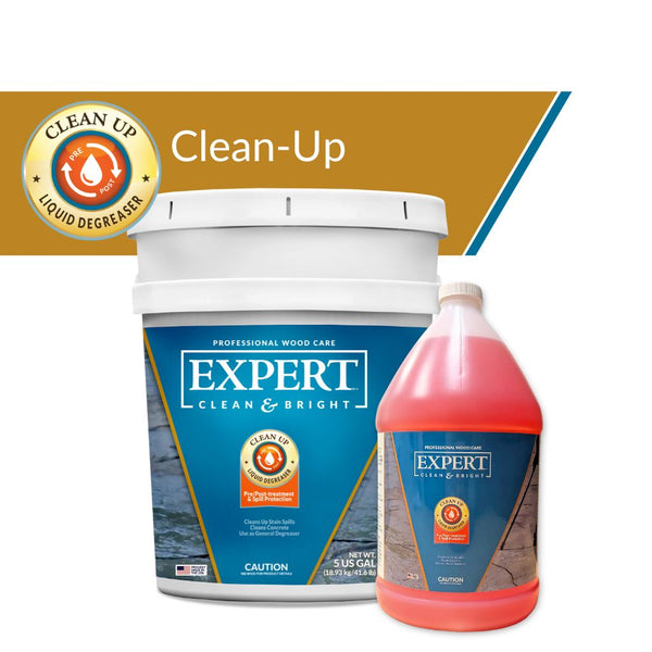 EXPERT Clean & Bright | "Clean Up" Degreaser: Pre Treatment & Stain Remover