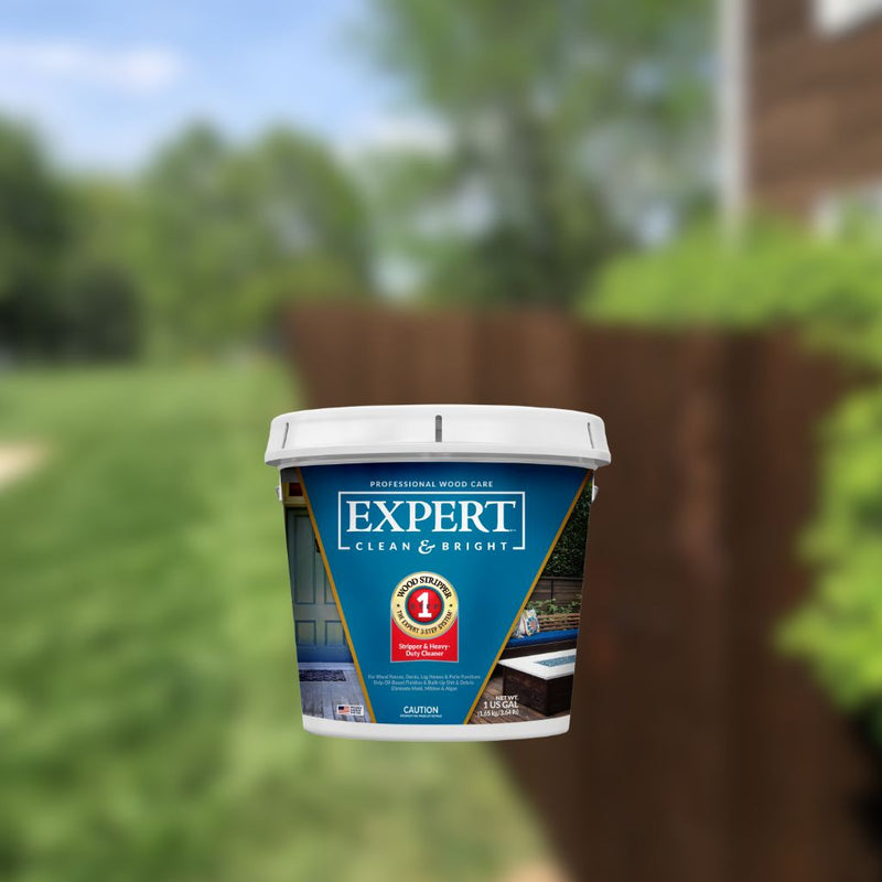 EXPERT Clean & Bright | Wood Stripper: Deck Stain Remover