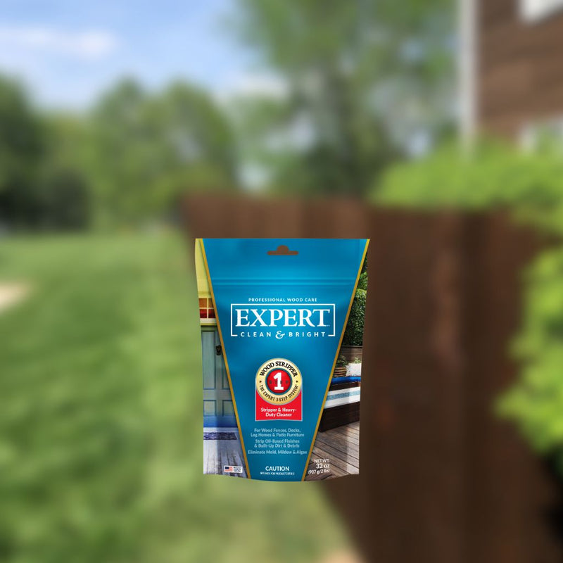 EXPERT Clean & Bright | Wood Stripper: Deck Stain Remover