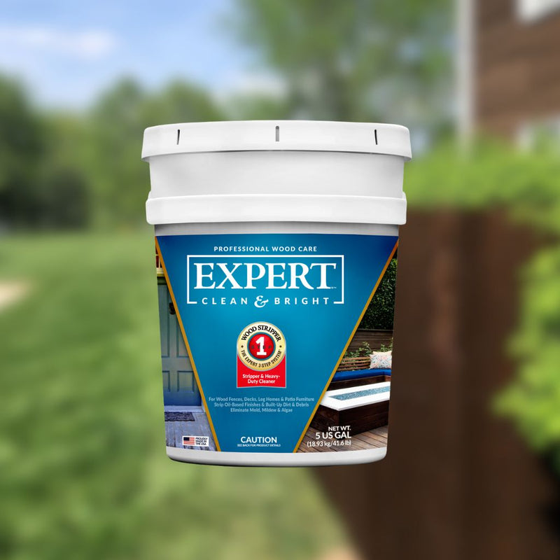 EXPERT Clean & Bright | Wood Stripper: Deck Stain Remover