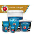 EXPERT Wood Stripper - Professional Caustic Deck Stain Remover | Heavy-Duty Coating Removal