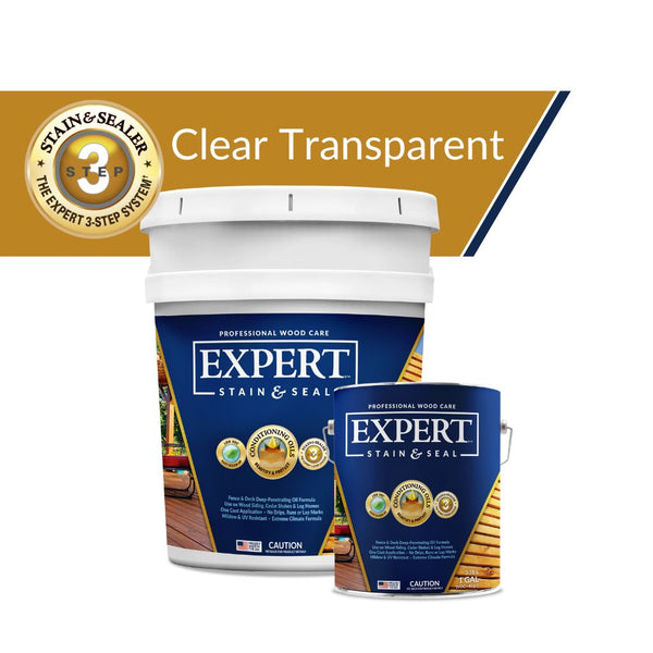 EXPERT Stain & Seal | Clear Wood Stain & Sealer - Stain & Seal Experts Store