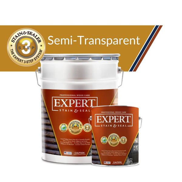 EXPERT Stain & Seal | Semi-Transparent Log & Timber Oil - Stain & Seal Experts Store