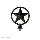 Post Caps Accent Finials Texas Star - Lasso - Fence Armor